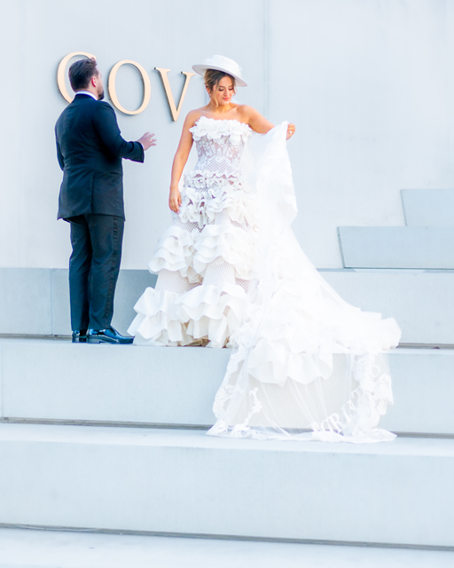 Wedding near sydney harbour bridge